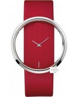  Virat Special Edition Red Starp Analogue Silver Dial Women's & Girl's Watch- T-04