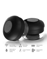 BT  Portable Waterproof Bluetooth Speaker with Mic, Calling Feature