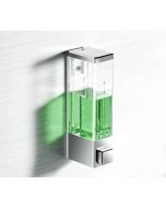 Sigma Silver Chrome Soap Dispenser 350 ml Conditioner, Foam, Gel, Liquid, Lotion, Sanitizer Stand, Shampoo, Soap Dispenser
