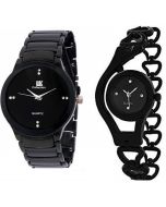 IIK Collection Analogue Black Dial Boy's  Combo Pack of 2 Watch-55563 With Warranty of 12 months.