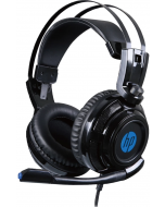 HP H200Gs Wired Gaming Headphones with Mic, Soft Adaptive Suspension Headband