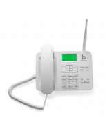 Beetel F1K Quad Band 2G GSM Landline Phone With 2-Way Speakers,LCD Display,Supports Hotline Function,Stores Upto 500 Contacts,Speed Dial,Alarm,Basic Calculator